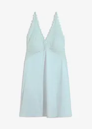 Negligé mit glänzendem Material, bonprix