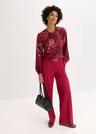 Blouse imprimée en viscose, bonprix
