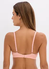 Lot de 2 soutiens-gorge bralette coton rembourrés sans armatures, bonprix