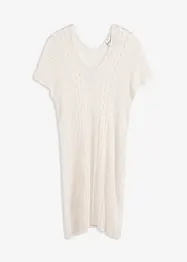 Robe de plage en viscose aspect crochet, bonprix
