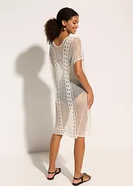 Robe de plage en viscose aspect crochet, bonprix
