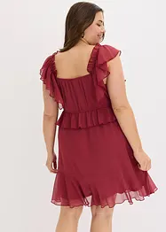 Chiffonkleid in A-Linie, bonprix