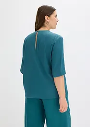 Blusenshirt aus glänzendem Satin, bonprix