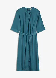 Robe midi en satin brillant, bonprix