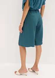 Weite Bundfalten Bermuda, bonprix
