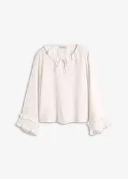 Blouse bohème en  fine viscose mélangée, bonprix
