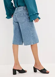 Jeans-Bermuda Mid Waist, Low Stretch, bonprix