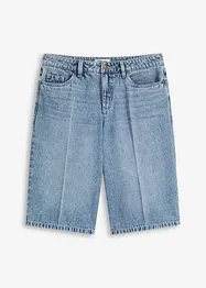Jeans-Bermuda Mid Waist, Low Stretch, bonprix