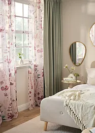 Voilage à imprimé floral (1 pce), bonprix