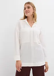 Chemisier fluide en viscose mélangée, bonprix
