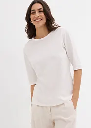 T-Shirt aus reiner Bio-Baumwolle, (2er Pack), bonprix