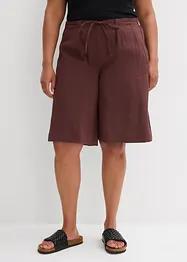 Bermuda fluide en viscose mélangée, bonprix