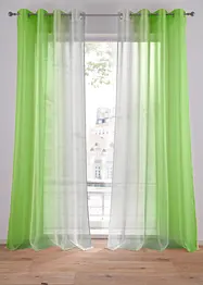 Voilages avec dégradé (2 pces), bonprix