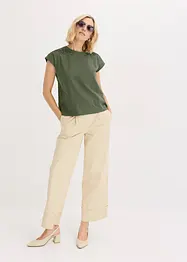 Shirt mit Crochet Detail, bonprix