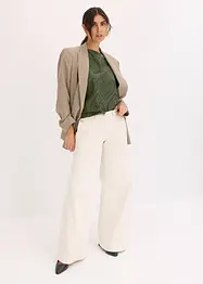 Shirt mit Lochspitze, bonprix