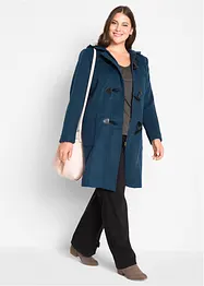 Manteau duffle-coat en laine mélangée, bonprix