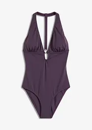 Maillot 1 pièce à décolleté plongeant, bonprix