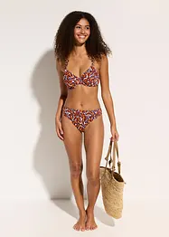 Bügel-Bikini (2-tlg.Set) mit hohem Beinausschnitt, bonprix