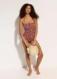 Maillot 1 pièce bandeau à bretelles multifonctions, bonprix