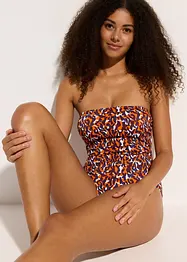 Maillot 1 pièce bandeau à bretelles multifonctions, bonprix
