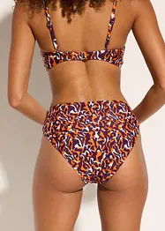 Highwaist-Bikinihose mit hohem Beinausschnitt, bonprix