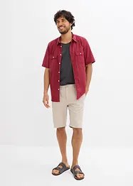 Chino-Bermuda aus reiner Baumwolle, Regular Fit, bonprix