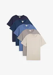 T-Shirt (5er Pack), bonprix