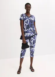 Long-Shirt mit Kurzarm, bonprix