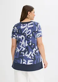 T-shirt long à manches courtes, bonprix