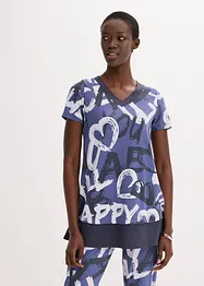 Long-Shirt mit Kurzarm, bonprix