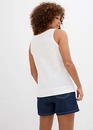Tanktop aus reiner Bio-Baumwolle (2er Pack), bonprix