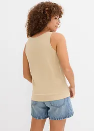 Tanktop aus reiner Bio-Baumwolle (2er Pack), bonprix