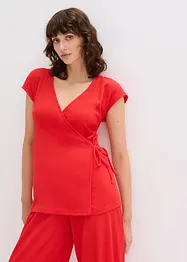 Shirt in Wickeloptik, bonprix