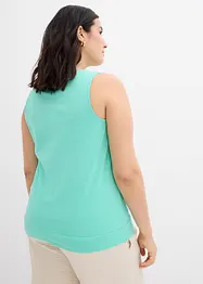 Tanktop aus reiner Bio-Baumwolle (2er Pack), bonprix