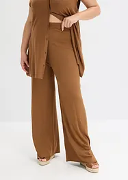 Pantalon en fine maille, bonprix