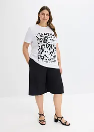T-shirt à imprimé léopard, bonprix