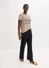 T-Shirt mit Leoprint, bonprix