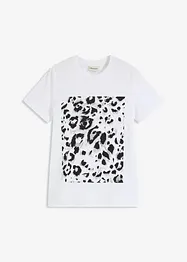 T-Shirt mit Leoprint, bonprix