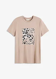 T-Shirt mit Leoprint, bonprix