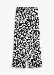 Palazzo-Hose aus strukturiertem Material, bonprix