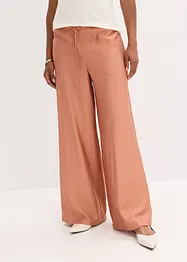 Palazzo-Hose in Glanzoptik, bonprix
