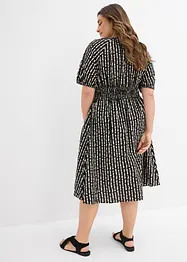 Robe midi en viscose douce, bonprix