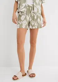 Viskose-Shorts mit Bequembund, bonprix