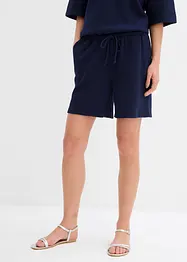 Strukturshorts aus reiner Baumwolle, bonprix