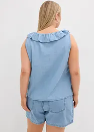 Top en jean de coton, bonprix