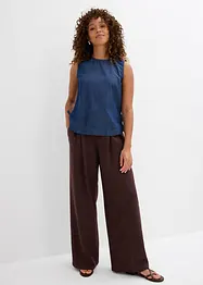 Jeans-Blusentop aus Bio-Baumwolle, bonprix