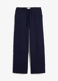 Strukturhose aus reiner Baumwolle, bonprix