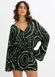 Kurzer Jumpsuit aus fließender Viskose, bonprix