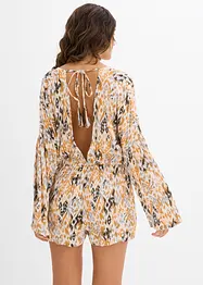 Kurzer Jumpsuit aus fließender Viskose, bonprix