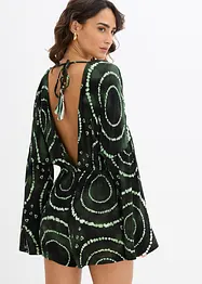 Kurzer Jumpsuit aus fließender Viskose, bonprix